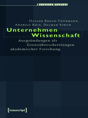 cover image of Unternehmen Wissenschaft